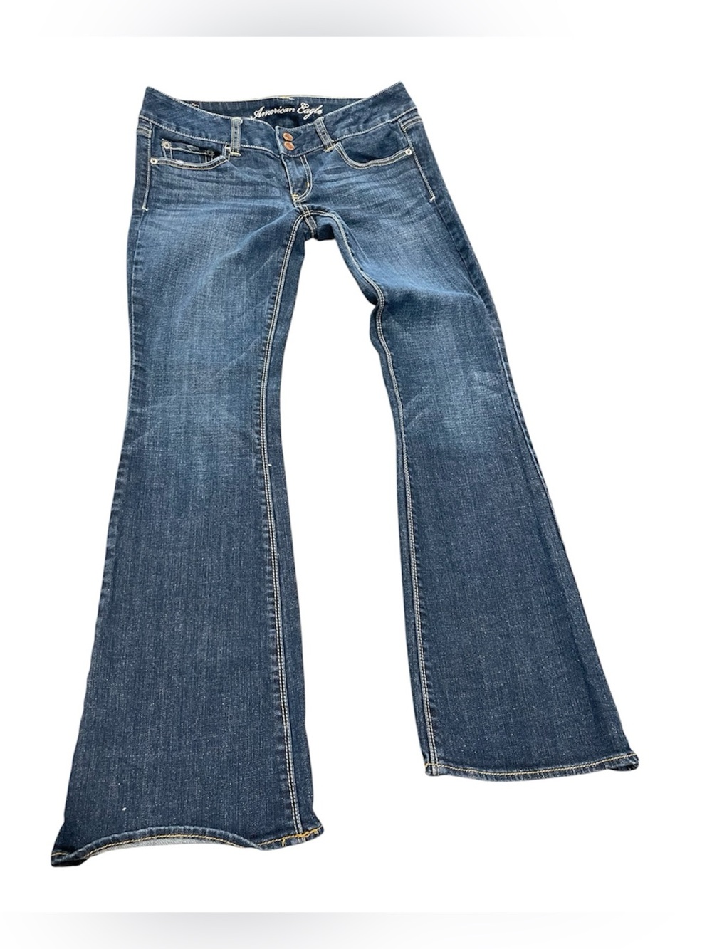 American Eagle Women’s Artist Low Rise Jeans Size 6 Y2K